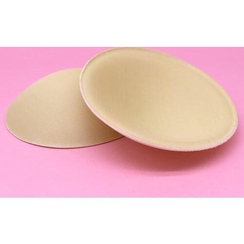 2Pair Foam Sponge Push Up Bra Pads for Women Invisible Insert Swimsuit Bikini Breast Enhancers Chest Cup Pads Bra Accessories