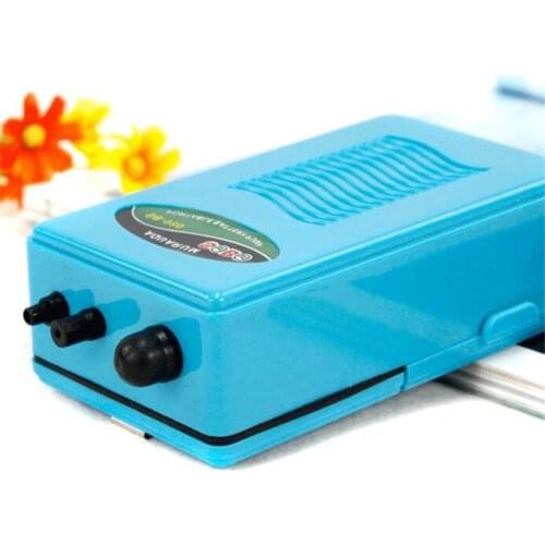 Use 10 Hours Dry Battery Cell Aquarium Air Pump Ultra Silent Single Outlet Battery Operated Fish Tank Oxygen Pump Air Stone