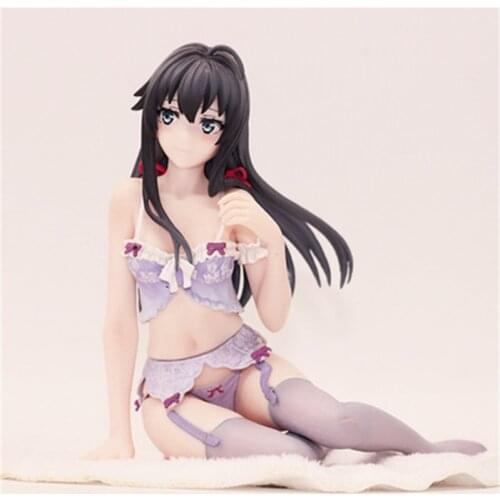 12cm Yukinoshita Yukino Anime Action Figure Toys My Teen Romantic Comedy PVC Toy New Collection Figures Toys