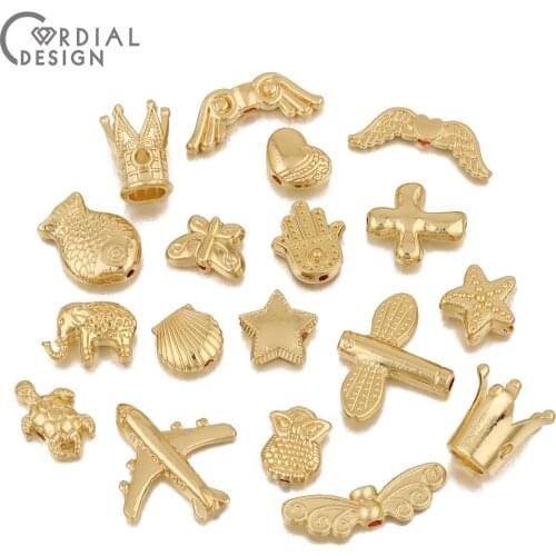 Cordial Design 100Pcs Jewelry Accessories/Alloy Charms/Hand Made/Loose Beads/Jewelry Findings & Components/DIY Beads For Rings