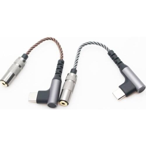 Cx31993 DAC Headphone Amp Output SNR Digital Audio Type C to 3.5mm 32bit/384khz for Android Windows10 Phone Connection line