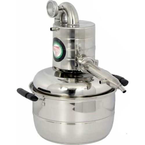 15L Water Alcohol Distiller Home Brew Kit Still Wine Making Essential Oil Boiler