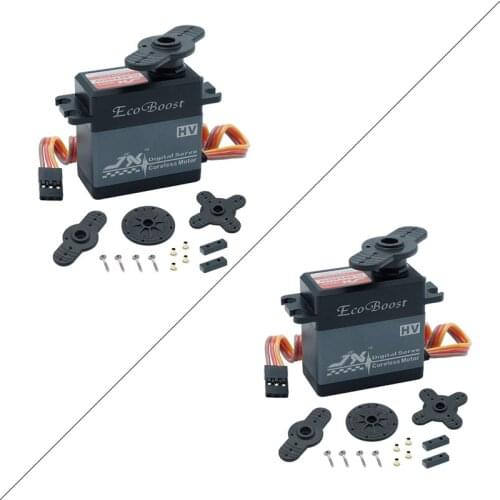 JX CLS6336HV 36KG Large Torque 180Degree CNC Digital Coreless Servo for RC Models Helicopter Cars Truck Part