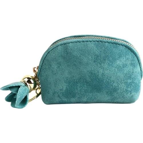 LIMIT Stylish Solid Color Women Faux Leather Mini Wallet Coin Purse Card Holder Zipper Luxury Girls Clutch Mini Wallet carteira