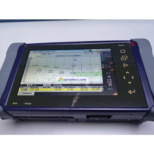 DHL Free Shipping JDSU/ Viavi T-BERD/ MTS-4000V2 Version 2 SM OTDR E4126LA module 1310/1550nm dynamic 35/33dB multi languages