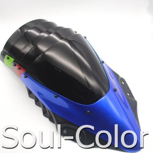 Motorcycle Accessoris Visor Viser Windshield WindScreen Fit For KAWASAKI NINJA250 400 NINJA400 18-19 2018 2019