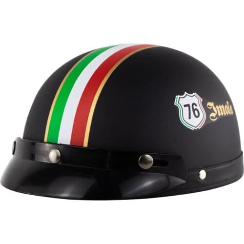 Motorcycle Electric Retro Personalized Sunscreen Helmet, Goggles, Male and Female Couple Helmet, Bike Summer Helmet Half Helmet