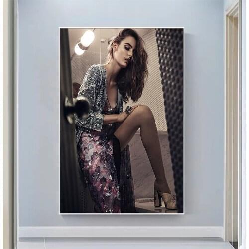 Silk Cloth Wall Poster Harper’s Bazaar Germany November 2 Art Home Decoration Gift