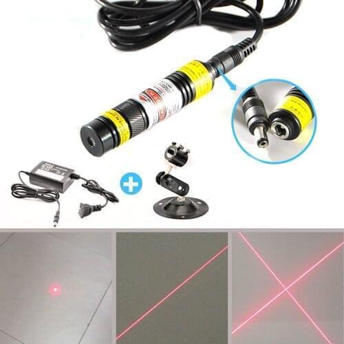 New 648-660nm 10mW 50mW 100mW 150mW 200mW Red Light Cross Wireless Laser Marking Instrument
