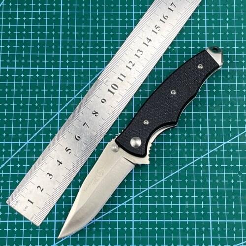 Tekut Knifedao LK9002C Tactical Folding Knife with 8Cr14MoV Blade and G10 Handle Outdoor Camping Hunting Knives