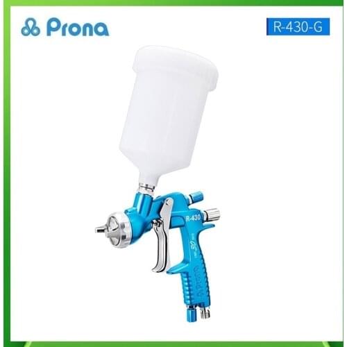 Prona R-430-G Air Paint Spray Gun HVLP for Cars Pneumatic Tool Sprayer Painting Pistol Compressor Professional Spray Guns Tools