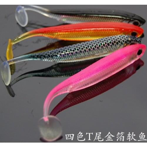 Minnow Fishing Lures 75mm/2g Inner Reflection Foil Weight Transfer 3D Printing Soft shad Lure Wobblers For Ocean Fishing Baits