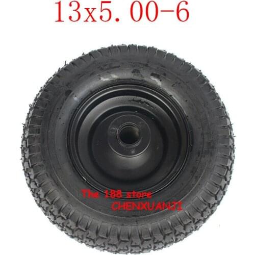 Lightning shipping 13x5.00-6 Tire Tyre and wheel rim For Off-Road ATV QUAD Buggy Mower Go-kart Buggy