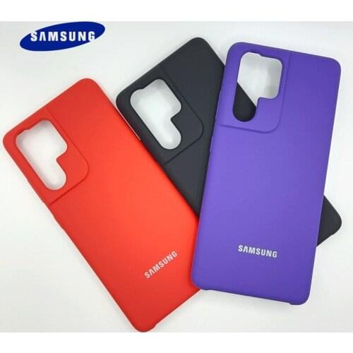 Silicone Case Samsung S21 Ultra Case High-quality Silky Samsung S10 Plus Mobile Phone Accessories Phones Telecommunications