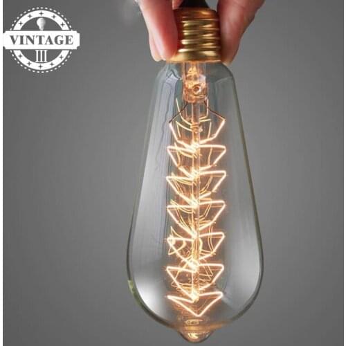 Lightinbox Promotion Bulbs,Fashional Incandescent Edison Bulb E27/60W/220V,Vintage Edison light Bulb Fixtrures For Decor