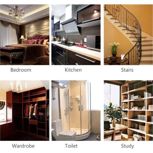 ZjRight NEW LED sensor light High brightness rechargeable intelligent Wall lamp Hallway Pathway study bookcase LED Lighting Tube