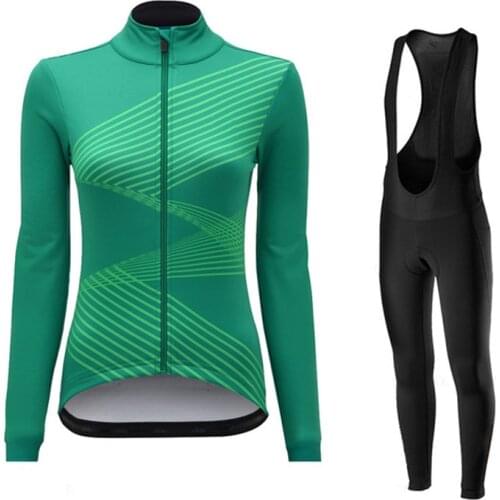 Cycling Jerseys 2021 DHB Triathlon Womens Long Sleeve Cycling Clothing MTB Ropa Ciclismo Bike Uniform Bike Jersey Set