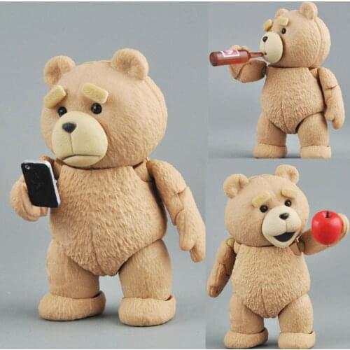 Vogue Ted 2 Funny Bear Complex Series 006 Mark Wahlberg Comedy Film Action Figure Toys Best For Kid