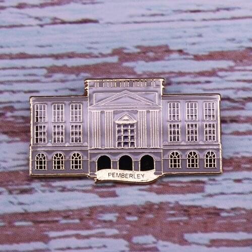 Pride and Prejudice Pemberley lapel pin gorgeous booknerd decor