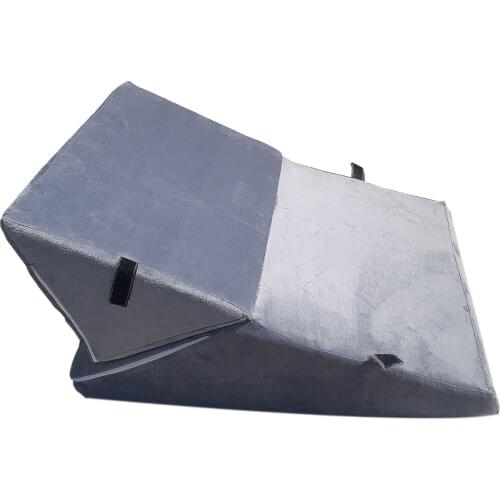 1PCS Foldable Memory Foam Wedge Pillow Adjustable Sleeping Incline Cushion Neck Protection Slow Rebound Removed Pillows