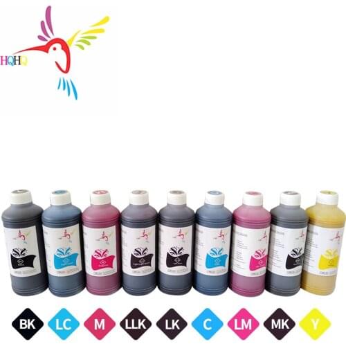 9x500ML High Quality Eco-Solvent Ink for Epson 2880/R3000/P600/608/4900/4910/7900/9900/7910/9910/Ph-8000/Ph-x10000 Printer