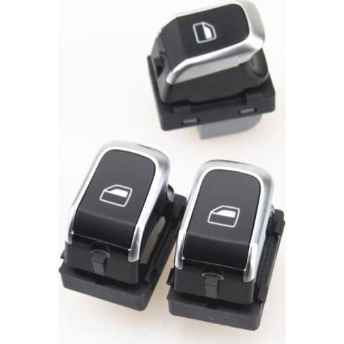 AZQFZ 3Pcs Passenger Window Lift Release Switch Button For A6 A8 RSQ3 S6 C7 RS6 A7 8KD959855A 4GD 959 855 5PR 8KD 959 855 A 5PR
