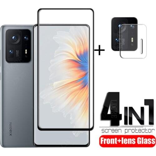 For Xiaomi Mi Mix 4 Glass For Mi Mix 4 Tempered Glass Protective Phone Film Full Cover Curved Screen Protetor For Mi Mix 4 Glass