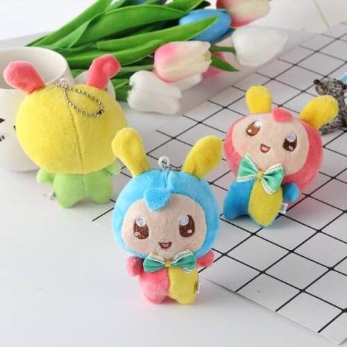 Cartoon baby rabbit plush children toy creative bag pendant small doll of good quality as a Christmas gift