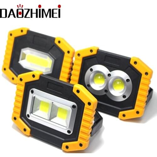 Portable Spotlight Led Work Light Rechargeable 18650 Battery Outdoor Light For Hunting Camping Led Latern Lampe Led Flashlight
