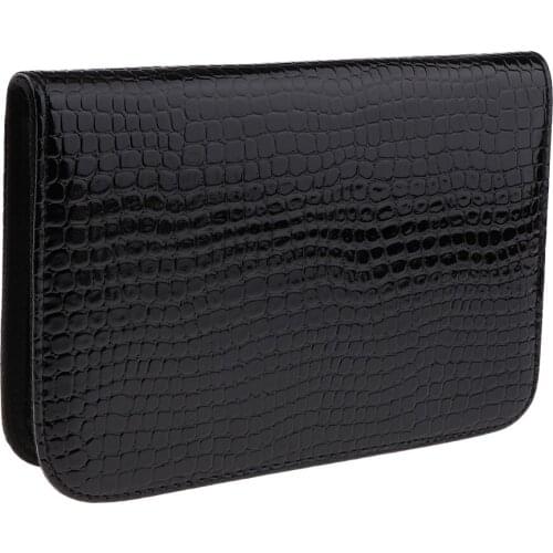 Pro Salon Hairdressing Scissors & Tools Leather Shears Handbag Display Case