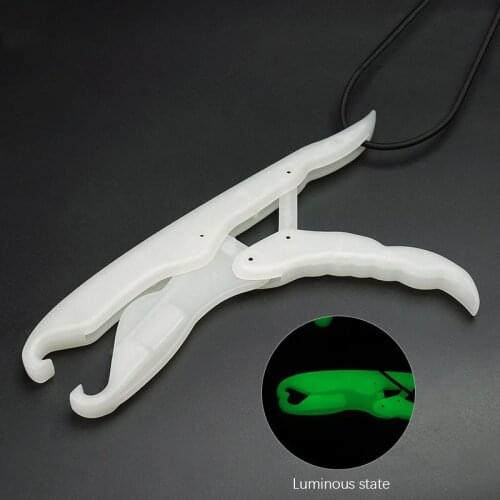 Fish Grip Luminous ABS Ultralight Floating Lure Pliers Large and Small Sizes With Retention Rope Outdoor Fishing Tools