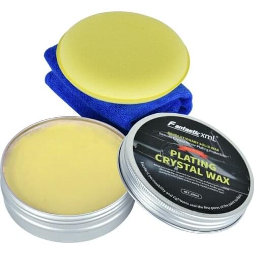 200ml Carnauba Wax Car Plating Crystal Coating Body Polish Hydrophobic Auto Paint Care Detailing Anti-oxidant Scratches Remove