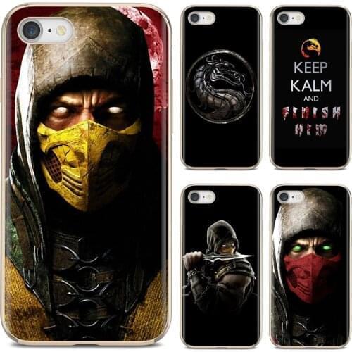 Scorpion in Mortal Kombat X Mask For Huawei P7 P8 P9 P10 P20 P30 P40 Lite Plus Pro 2015 2016 2017 Mini Best Silicone Phone Case