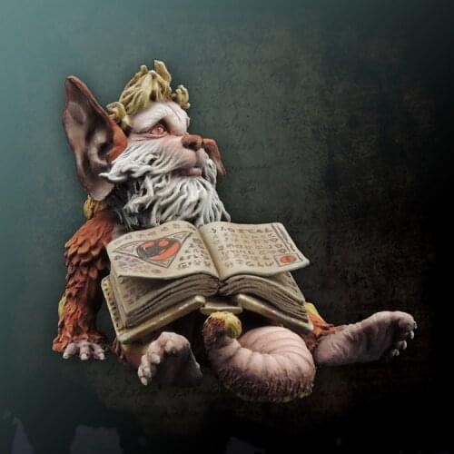 1/12, The Book Keeper, Resin Model figure GK, Science fiction theme, Unassembled and unpainted kit