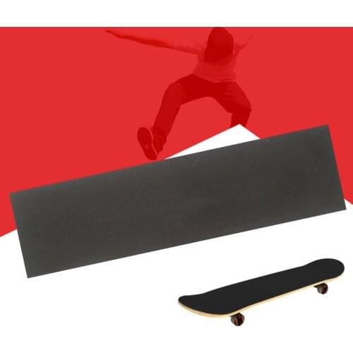 1PC Professional Non-slip Black Skateboard Deck Sandpaper Grip Tape For Skating Board Longboarding 82*21cm Skateboard Accessory