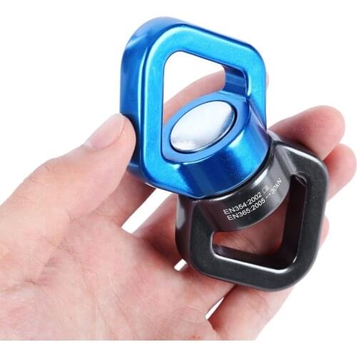 10Pcs 30KN CE Certified Micro Rotator Swing Swivel for Swing Aerial Dance/Yoga/Swing/Hanging Hammock/Rock Climbing Tree Arborist