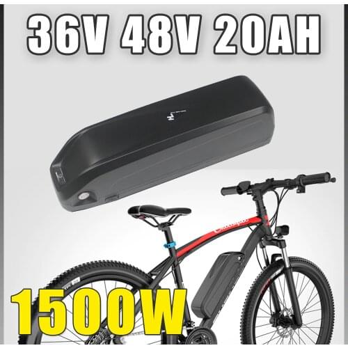 48V 17AH E Bike Battery Hailong EBike with 30A BMS for 750W BBS02 1000W BBSHD Bafang Bicycle Motor