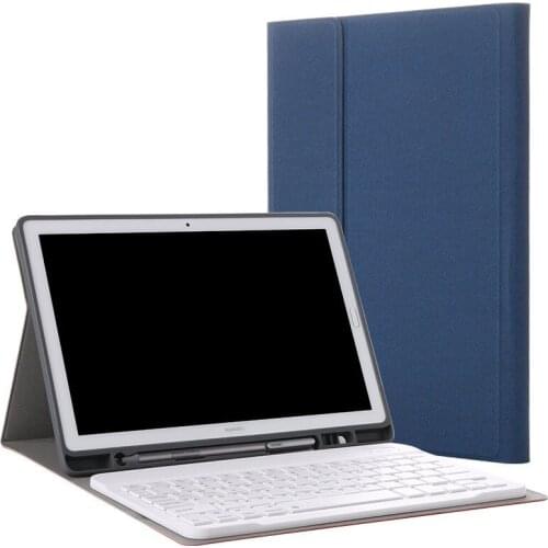 Detachable Wireless Bluetooth Keyboard Stand Pencil Holder Leather Case For Huawei MediaPad M5 10.8 CMR-W09/AL09 CMR-W19/AL19