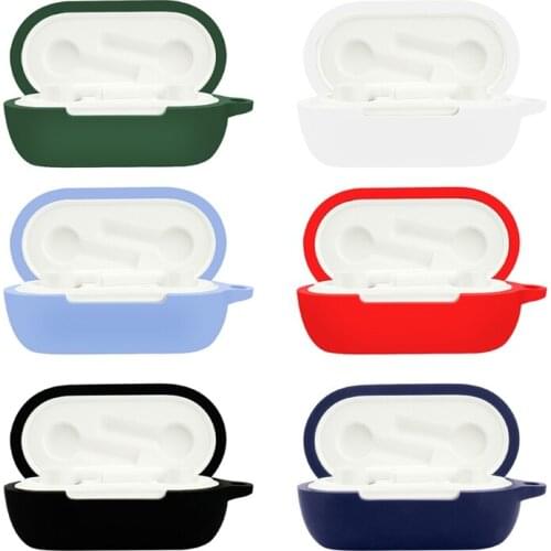 Washable Silicone Protective Cover Shell Anti-fall Earphone Case for OnePlus Buds Z TWS Wireless Bluetooth Earphones Accessories