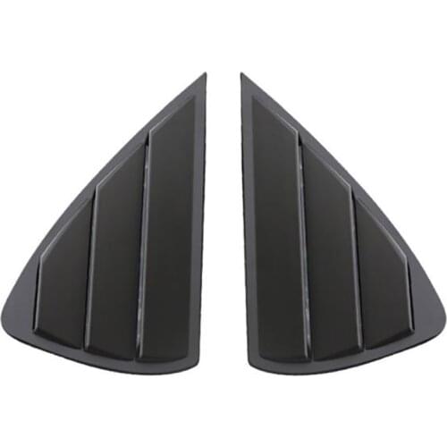 Rear Side Window Louvers, Scoop Louvers Cover Blinds for MG 6 MG6 2017-2020 Car Exterior Accessories