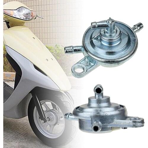 Practical Anti-corrosion Fuel Switch Metal Vacuum Fuel Valve Tap Petcock Replacement for 4-stroke GY6-50cc 125cc 150cc Motorcycl