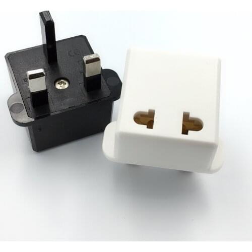 UK Plug Power Adapter Japan China CN US European EU To UK British Travel Adapter Electrical Plug Charger Socket AC Converter