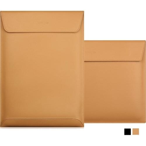 Universal PU Leather Soft Sleeve Bag Case For Macbook Air Pro Retina 11 12 13 15 for Laptop Cover For Macbook air 13.3 inch