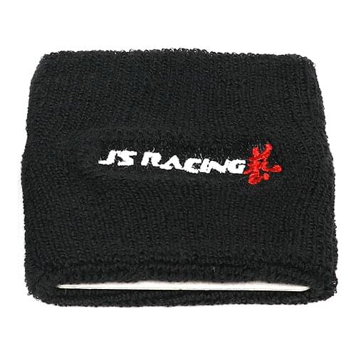 1pcs JDM Style Black JS racing Reservoir Brake Clutch Oil Tank Cap Sock