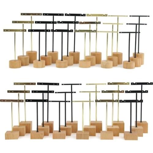 3pcs/Set Earrings Shelf Jewelry Display Rack T Shape Stand Show Charms Universal Professional Showcase Boutique