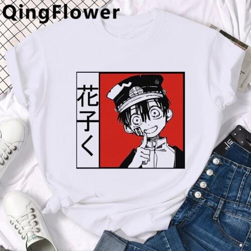 Anime Toilet Bound Hanako Kun clothes male japanese casual white t shirt streetwear ulzzang clothes graphic tees women