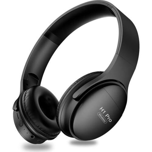 H1 Pro Bluetooth Headphones Wireless Headset Foldable Over-ear Noise Canceling Gaming Stereo Headphone with Mic Support TF Card