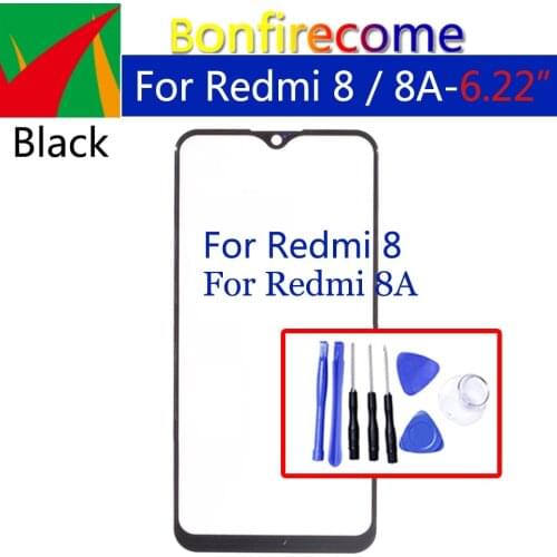 For Xiaomi Redmi 8 8A Touch Screen Front Panel LCD Outer Glass Lens