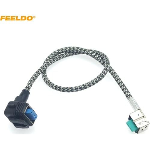 FEELDO 1PC Car HID Xenon Bulb Ballast High Voltage Wire Harness for D1S D1 D3 D3S Xenon Headlight Relay Cable Adapter
