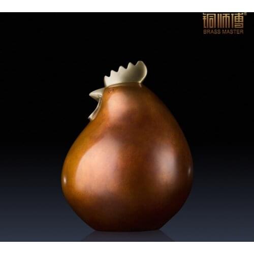 The copper master copper ornaments "money" chicken (piggy bank) Home Furnishing Crafts Ornament
